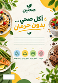 صحتين – 50 وصفة عالية البروتين وقليلة السعرات (كتاب إلكتروني)